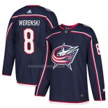 Maglia Hockey Columbus Blue Jackets Zach Werenski Home Blu