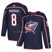 Maglia Hockey Columbus Blue Jackets Zach Werenski Home Blu