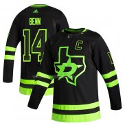 Maglia Hockey Dallas Stars Jamie Benn Alternato Autentico 2020-21 Nero
