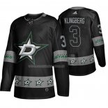 Maglia Hockey Dallas Stars John Klingberg Breakaway Nero