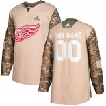 Maglia Hockey Detroit Red Wings Personalizzate Autentico 2017 Veterans Day Camuffamento