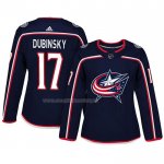 Maglia Hockey Donna Columbus Blue Jackets Brandon Dubinsky Autentico Giocatore Blu