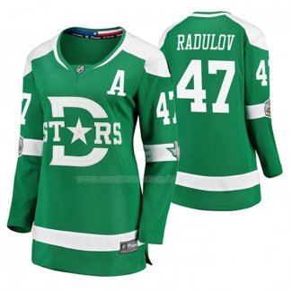 Maglia Hockey Donna Dallas Stars Alexander Radulov Breakaway Giocatore 2020 Winter Classic Verde