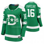 Maglia Hockey Donna Dallas Stars Joe Pavelski Breakaway Giocatore 2020 Winter Classic Verde