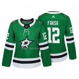 Maglia Hockey Donna Dallas Stars Radek Faksa Autentico Giocatore Verde