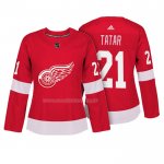 Maglia Hockey Donna Detroit Red Wings Tomas Tatar Autentico Giocatore Rosso