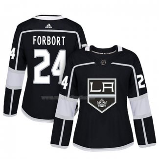 Maglia Hockey Donna Los Angeles Kings Derek Forbort Autentico Giocatore Nero