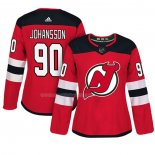 Maglia Hockey Donna New Jersey Devils Marcus Johansson Autentico Giocatore Rosso
