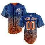 Maglia Hockey Edmonton Oilers Personalizzate Arancione