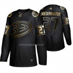 Maglia Hockey Golden Edition Anaheim Ducks Scott Niedermayer Retired Giocatore Autentico Nero