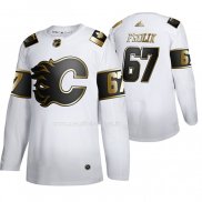 Maglia Hockey Golden Edition Calgary Flames Michael Frolik Limited Bianco