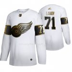 Maglia Hockey Golden Edition Detroit Red Wings Dylan Larkin Autentico Bianco