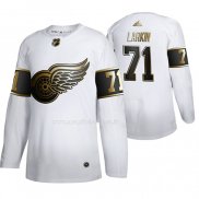 Maglia Hockey Golden Edition Detroit Red Wings Dylan Larkin Autentico Bianco