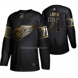 Maglia Hockey Golden Edition Detroit Red Wings Dylan Larkin Autentico Nero