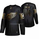 Maglia Hockey Golden Edition Detroit Red Wings Jake Chelios Autentico Nero