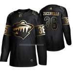 Maglia Hockey Golden Edition Minnesota Wild Mats Zuccarello Autentico Nero