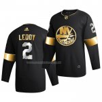 Maglia Hockey Golden Edition New York Islanders Nick Leddy Limited Autentico 2020-21 Nero