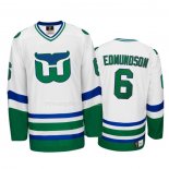 Maglia Hockey Hartford Whalers Joel Edmundson Heritage Throwback Bianco