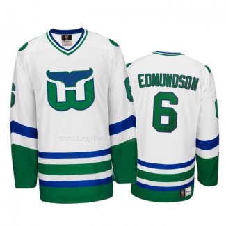 Maglia Hockey Hartford Whalers Joel Edmundson Heritage Throwback Bianco