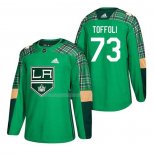 Maglia Hockey Los Angeles Kings Tyler Toffoli 2018 Dia de San Patricio Verde