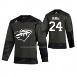 Maglia Hockey Minnesota Wild Matt Dumba 2019 Veterans Day Camuffamento