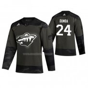 Maglia Hockey Minnesota Wild Matt Dumba 2019 Veterans Day Camuffamento