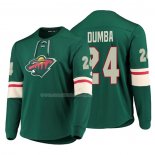 Maglia Hockey Minnesota Wild Matt Dumba Platinum Verde