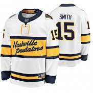 Maglia Hockey Nashville Predators Craig Smith Breakaway Giocatore 2020 Winter Classic Bianco