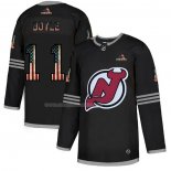 Maglia Hockey New Jersey Devils Brian Boyle 2020 USA Flag Nero