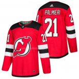 Maglia Hockey New Jersey Devils Kyle Palmieri Autentico Home 2018 Rosso