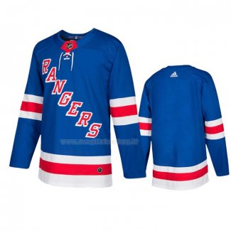 Maglia Hockey New York Rangers Home Autentico Blank Blu