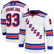 Maglia Hockey New York Rangers Mika Zibanejad Away Primegreen Autentico Pro Bianco