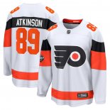 Maglia Hockey Philadelphia Flyers Cam Atkinson 2024 NHL Stadium Series Breakaway Bianco