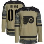 Maglia Hockey Philadelphia Flyers Personalizzate Military Appreciation Team Autentico Practice Camuffamento