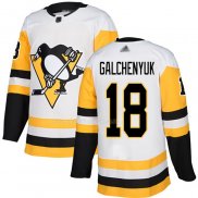 Maglia Hockey Pittsburgh Penguins Alex Galchenyuk Road Autentico Bianco