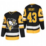Maglia Hockey Pittsburgh Penguins Conor Sheary Home Autentico Giocatore Nero
