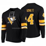Maglia Hockey Pittsburgh Penguins Justin Schultz Platinum Nero