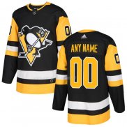 Maglia Hockey Pittsburgh Penguins Personalizzate Home Nero