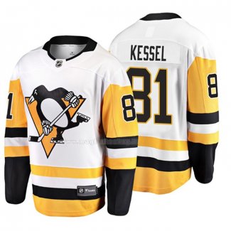 Maglia Hockey Pittsburgh Penguins Phil Kessel 2019 Away Breakaway Bianco