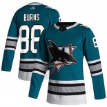 Maglia Hockey San Jose Sharks Brent Burns Autentico Verde