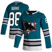 Maglia Hockey San Jose Sharks Brent Burns Autentico Verde