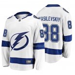 Maglia Hockey Tampa Bay Lightning Andrei Vasilevskiy 2019 Away Breakaway Bianco