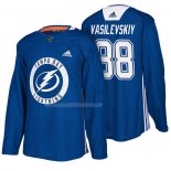 Maglia Hockey Tampa Bay Lightning Andrei Vasilevskiy New Season Practice Blu