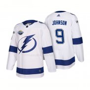 Maglia Hockey Tampa Bay Lightning Tyler Johnson 2018 Bianco
