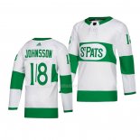 Maglia Hockey Toronto Maple Leafs Andreas Johnsson Road Bianco