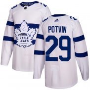 Maglia Hockey Toronto Maple Leafs Felix Potvin Autentico 2018 Stadium Series Bianco