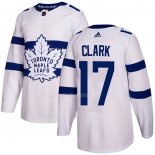 Maglia Hockey Toronto Maple Leafs Wendel Clark Autentico 2018 Stadium Series Bianco