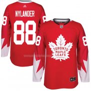 Maglia Hockey Toronto Maple Leafs William Nylander Canada Autentico Rosso
