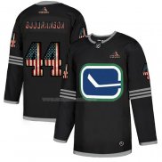 Maglia Hockey Vancouver Canucks Gudbranson 2020 USA Flag Nero