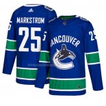 Maglia Hockey Vancouver Canucks Jacob Markstrom Home Blu
